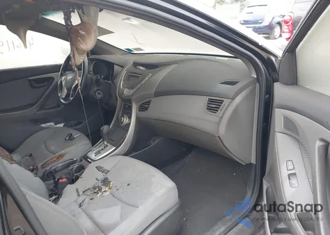 2012 Hyundai Elantra Gls (Ulsan Plant) from USA, damaged, VIN KMHDH4AE9CU308367